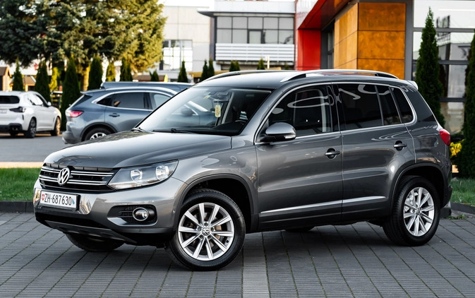 Volkswagen Tiguan cena 49900 przebieg: 215000, rok produkcji 2013 z Piwniczna-Zdrój małe 781